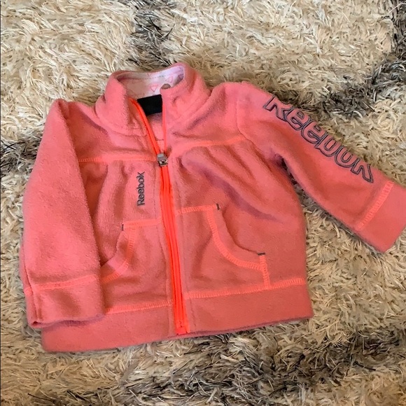 reebok pink jacket